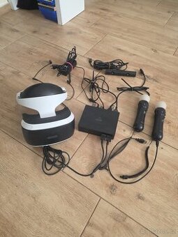 Playstation VR V1 + 2 ovladače Playstation Move