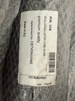 Prosám tonerovou sadu CE740, CE741, CE742, CE743
