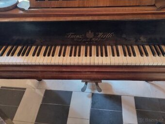 Historické Piano FRANZ WIRTH WIEN- vyrobeno v roce 1890