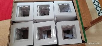 Schneider ASFORA rámečky, bílé, NOVÉ, ORIGINÁL