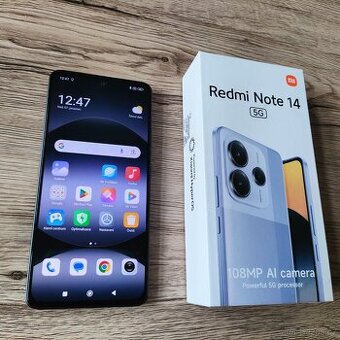 Xiaomi Redmi Note 14 5G -6.67" P-OLED 8+4GB RAM/256GB ROM