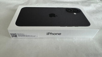 APPLE IPHONE 16 PLUS ČERNÝ 128 GB, 2 ROKY ZÁRUKA, NOVÝ