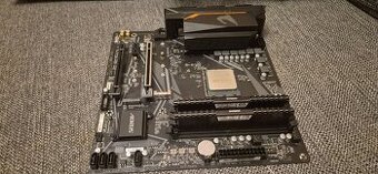 B550M AORUS ELITE, Ryzen 7 3700x, RAM LPX CMK32GX4M2E3200C16