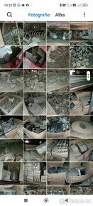 Náhradní díly, zemědělská technika, úklid skladu