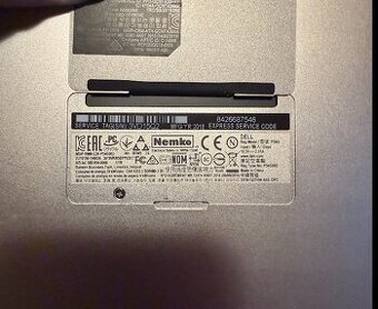 Notebooky na díly/opravu (Dell xps, šasi, LCD, baterie)