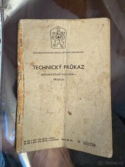 PRAGA V3S - třístranný sklápěč