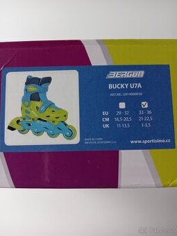 Kolečkové brusle junior