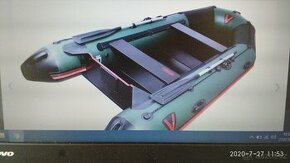 Prodám nafukovací člun, přístřešek ,Vše nový.