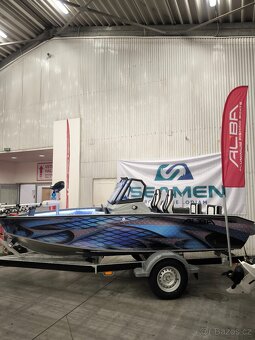 Prodám špičkový rybářský hliníkový člun ALBA 460