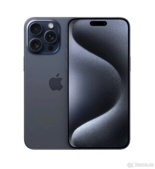 Iphone 15 Pro Max 512GB modrý titan