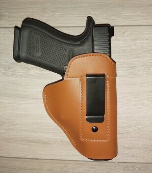 Vnitřní kožené pouzdro GLOCK 19,17,26,43X, CZ 75