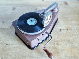 Starožitný gramofon Hymnophon, cca 1925