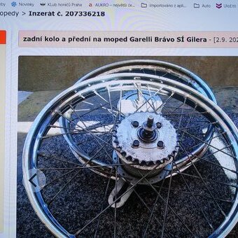 Koupím tuto zadní rozetu.