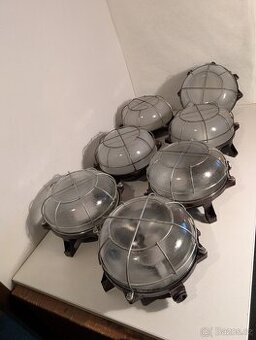 industriální bakelitový lustr lampa želva až 7 ks