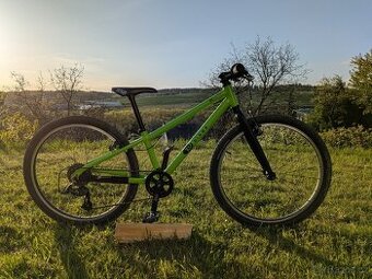 Dětské kolo Kubikes 24S – lehké MTB, zelené