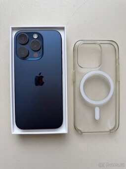 Apple iPhone 15 PRO, blue titanium, 128 GB - 1