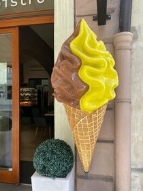 Reklamní poutač zmrzliny