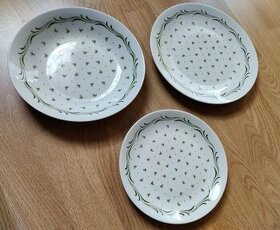 sháním čs.porcelánové talíře z 80. let s tímto dekorem - 1