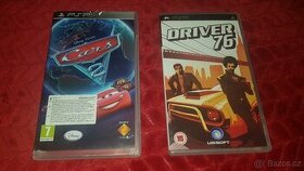PSP za dvě hry Cars + Driver