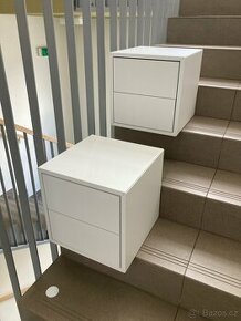 EKET IKEA skříňka se 2 zásuvkami, bílá, 35x35x35 cm
