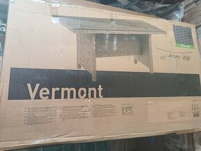 Zahradní stůl Vermont 140x80cm - ratanový