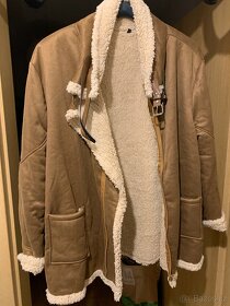 TEPLÁ zimní bunda , barva khaki , velikost 4XL- 5XL