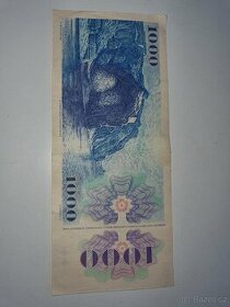 Prodam 1000kčs 1985