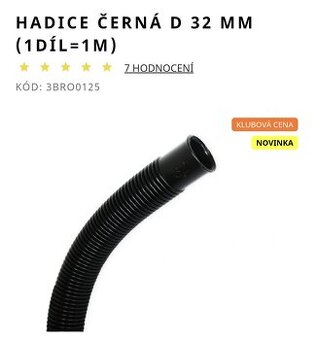 Bazénová hadice 32mm