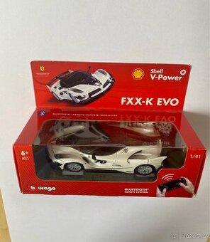 Model auta Ferrari FXX-K Evo Shell, Bluetooth ovládání