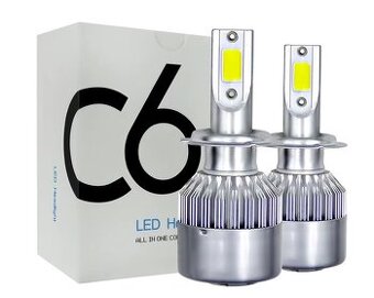 Prodám 2 ks autožárovek Led H7 C6 do světlometů