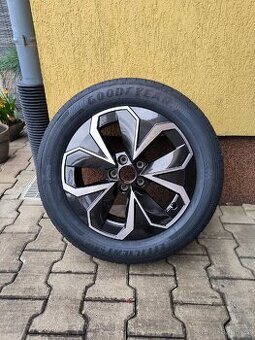 Nová originální alu kola Škoda Hoedus 16" + letní pneu