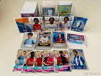 Fotbalové samolepky Topps UEFA Champions League 2025