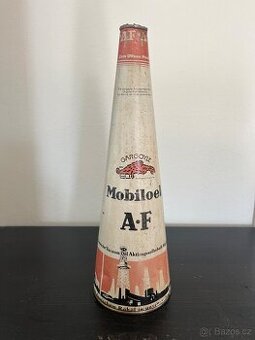 Plechovka od oleje Mobiloel AF