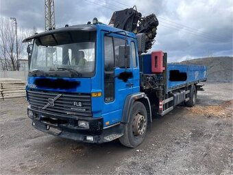 Volvo FL6 618 5,5l r.v.2000 s HR Hiab 145 16m délky,6t nostn