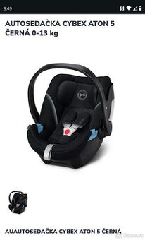 Cybex Aton 5 + Isofix zakladna