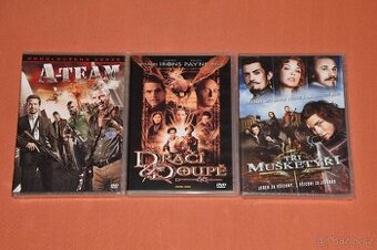 Mix 3 DVD (A-Team, Dračí Doupě, Tři Mušketýři)