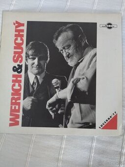 UNIKÁTNÍ ŽIVÁ NAHRÁVKA WERICH A SUCHÝ LUCERNA 1977 - 1