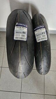 Sada pneu METZELER Racetec RR 120/70 ZR17 + 190/55 ZR17 Nové - 1