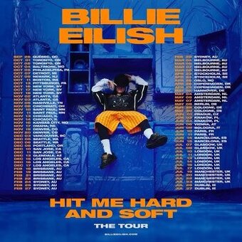 Billie Eilish Praha 2025