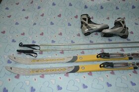 běžky se šupinami 140 cm hůlky boty NNN Alpina 36 - 1