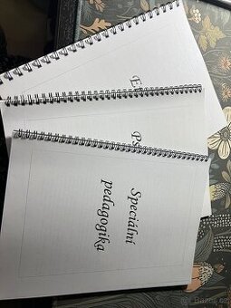 Speciální pedagogika - státnicové otázky + kniha (etopedie)