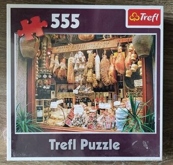 Puzzle Trefl 555 – Italské delikatesy / nerozbalené