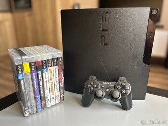 Sony PlayStation 3 … PS3 slim + hry - 1