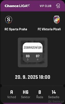 AC Sparta Praha - FC Viktoria Plzeň