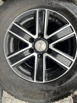 Alu disky Dezent + zimni pneu Hankook 265/65 R17