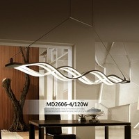 LED ZÁVĚSNÉ SVĚTLO 80W DVOJITÁ VLNA SE STMÍVAČEM