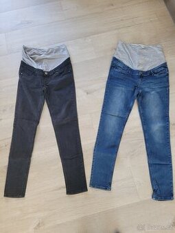 Těhotenské džíny vel. 40