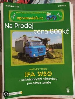 Vystřihovánka IFA W50 , 1/32