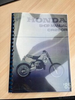 Servisní manuály na Honda CR 250.