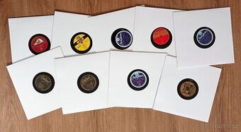 9 starožitných šelakových gramodesek americký jazz, swing
